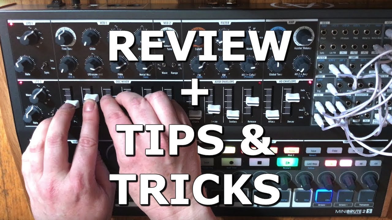 Review: Arturia Minibrute 2S + Modular Synth Tips & Tricks