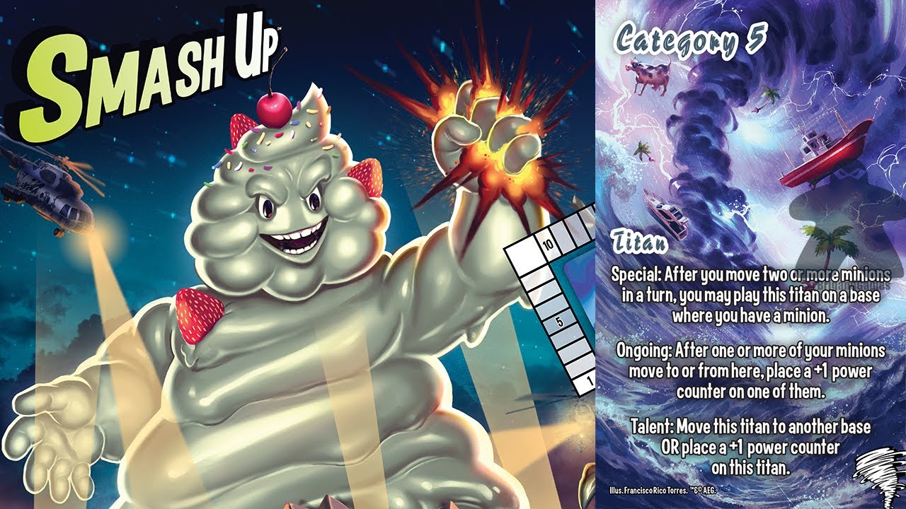 Smash Up Calling All Titans: Category 5