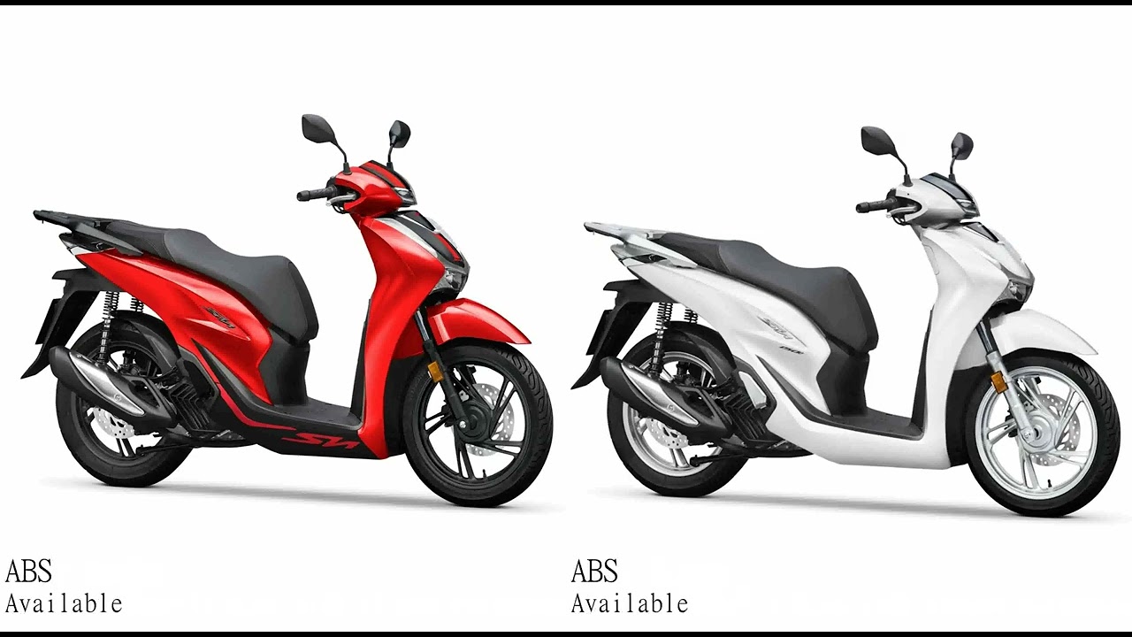 Сравнение тестовых характеристик Honda SH 125 и Honda SH 150