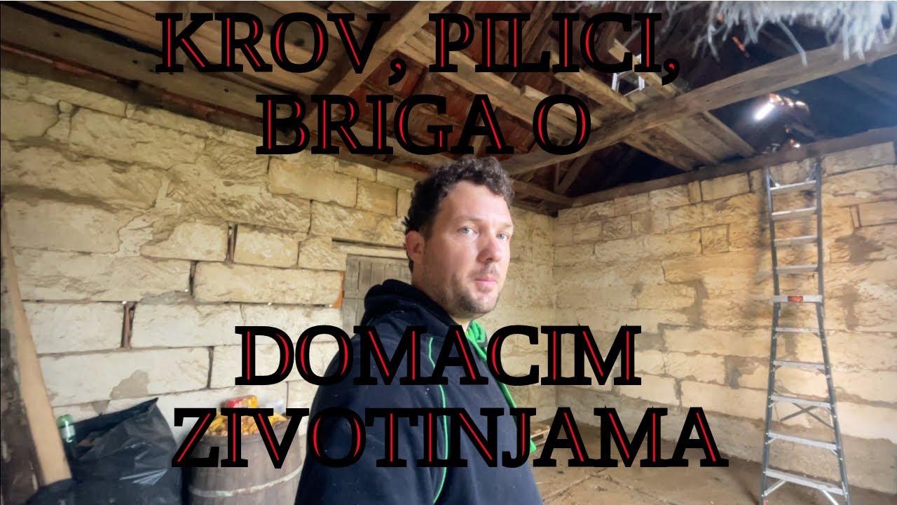 Pripreme popravka krova i pilici
