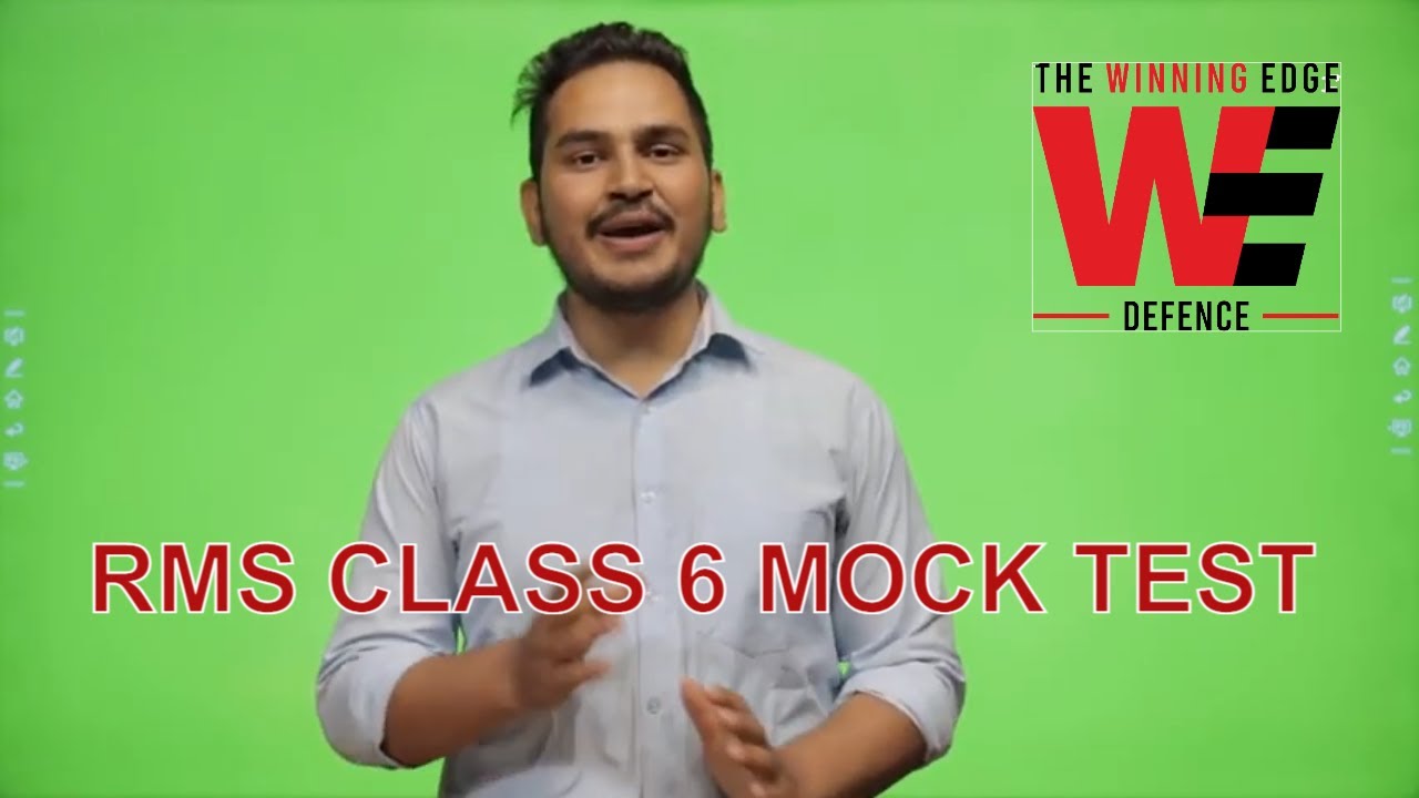 Sainik School Class 6th Mock Test | RMS Class 6 Mock Tests | Sainik School Coaching