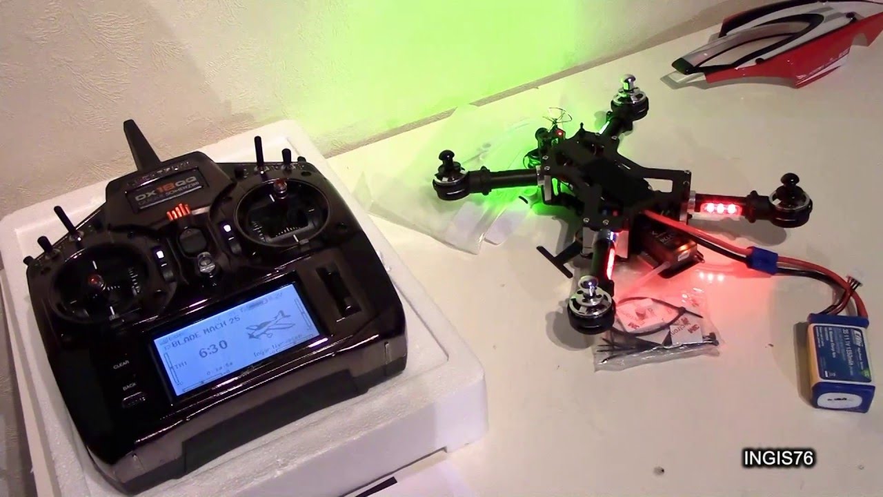 RC FLIGHT BLADE MACH 25 BIND & FPV SETUP