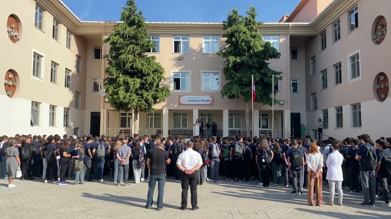 Çanakkale Fen Lisesi 2025 - 2026 Açılış Töreni