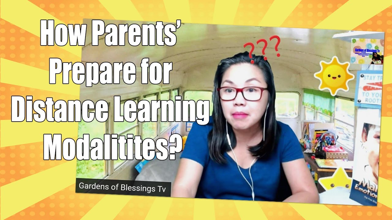 How Parents Prepare for Distance Learning Modalities?