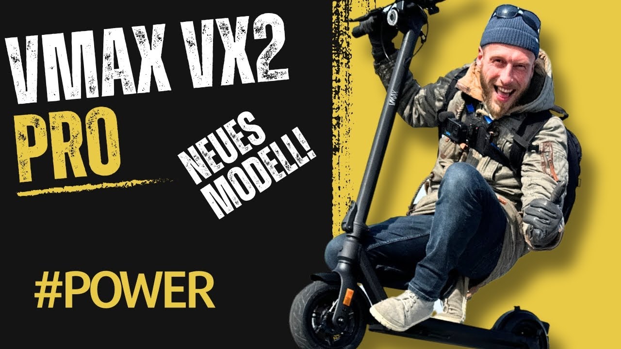 VMAX VX2 PRO -  MEHR POWER GEHT NICHT! ⚡ NEUES MODELL! ⚡ #vmax #vx2pro #escooter #test #review (DEU)