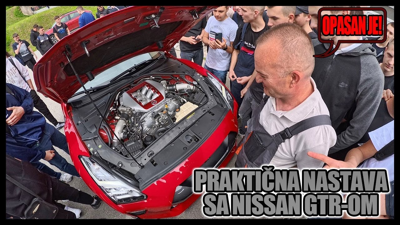 IDEM PONOVO U SVOJU SREDNJU ŠKOLU, ALI SA GTR-OM - PROFESOR ISPOŠTOVAO!