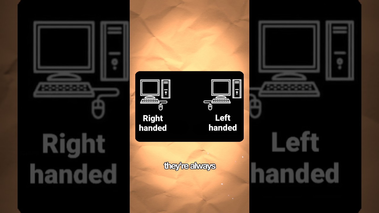 THE WORLD TO A LEFT-HANDED PERSON!