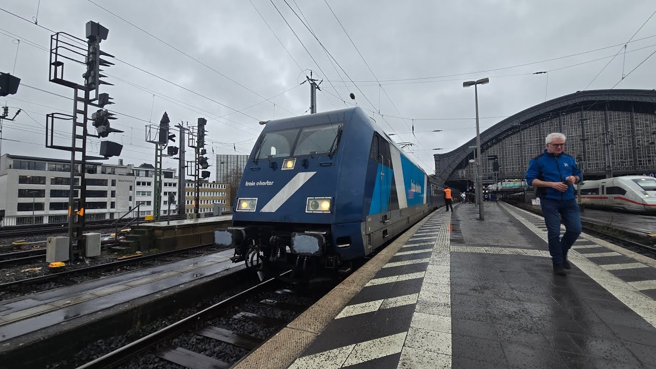 MSM333 Ausfahrt Köln Hauptbahnhof in Richtung Abstellung 
