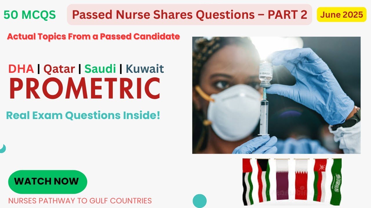 Real Prometric MOH Questions from June 2025 | Shared by Nurses Who Passed exam | gulf Countries