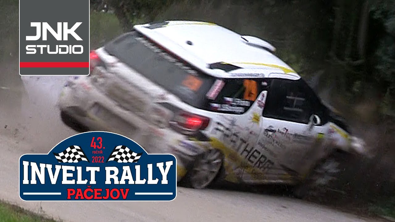 Best of 43. INVELT Rally Pačejov 2022 - 2. etapa (crash & action)