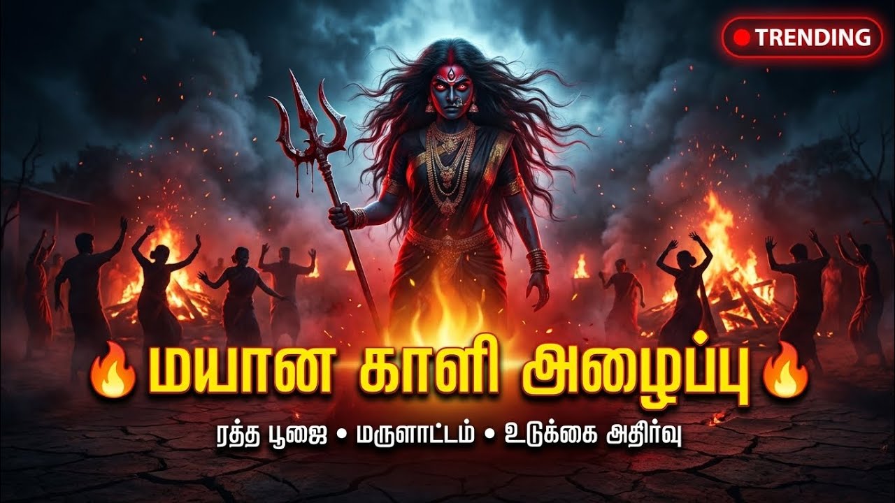 மயான காளி அழைப்பு 🔥 ரத்த பூஜை மருளாட்டம் | உடுக்கை அதிர்வு | Mayana Kaali Ritual Trance Song 2026