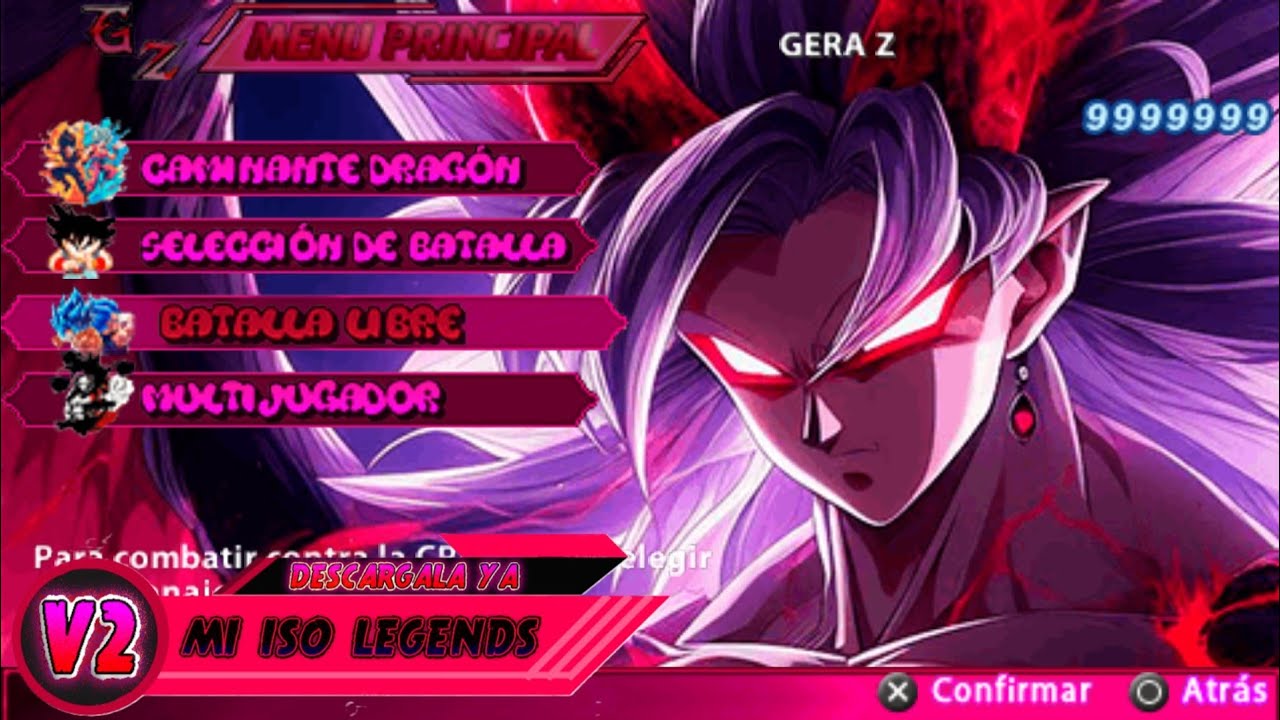 DESCARGA MI ISO TTT V2 | MODS DE S&Uacute;PER, GT, AF Y H&Eacute;ROES + MEN&Uacute; PERMANENTE | DRAGON BALL TAG TEAM