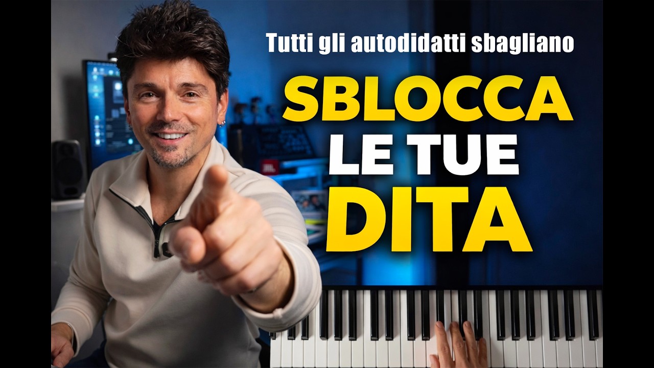 🎹 ARTICOLAZIONE AL PIANOFORTE: Il Punto che Sblocca le Tue Dita - L’Errore che Fanno in tanti (3/3)