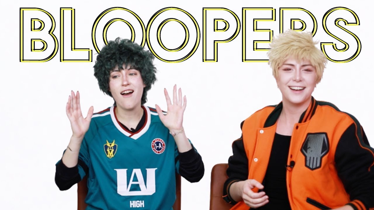 Bakugou Ruins Everything | Google Asks BakuDeku Bloopers