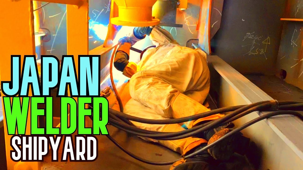 JAPAN LIFE WELDER SHIPYARD 4K