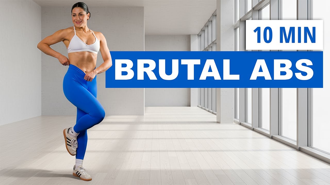 GET ABS with this KILLER 10 Min Ab Workout – No Equipment, Total Ab Burn
