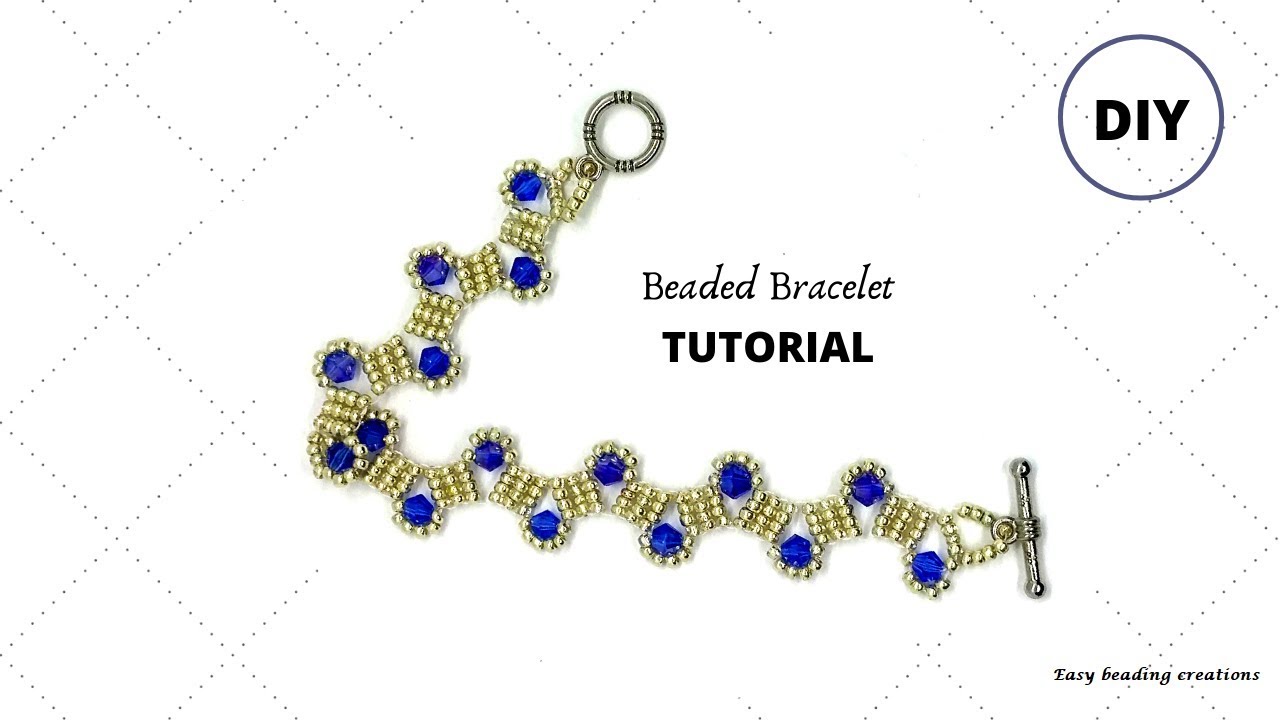 Easy bracelet design for beginners//DIY bracelet//