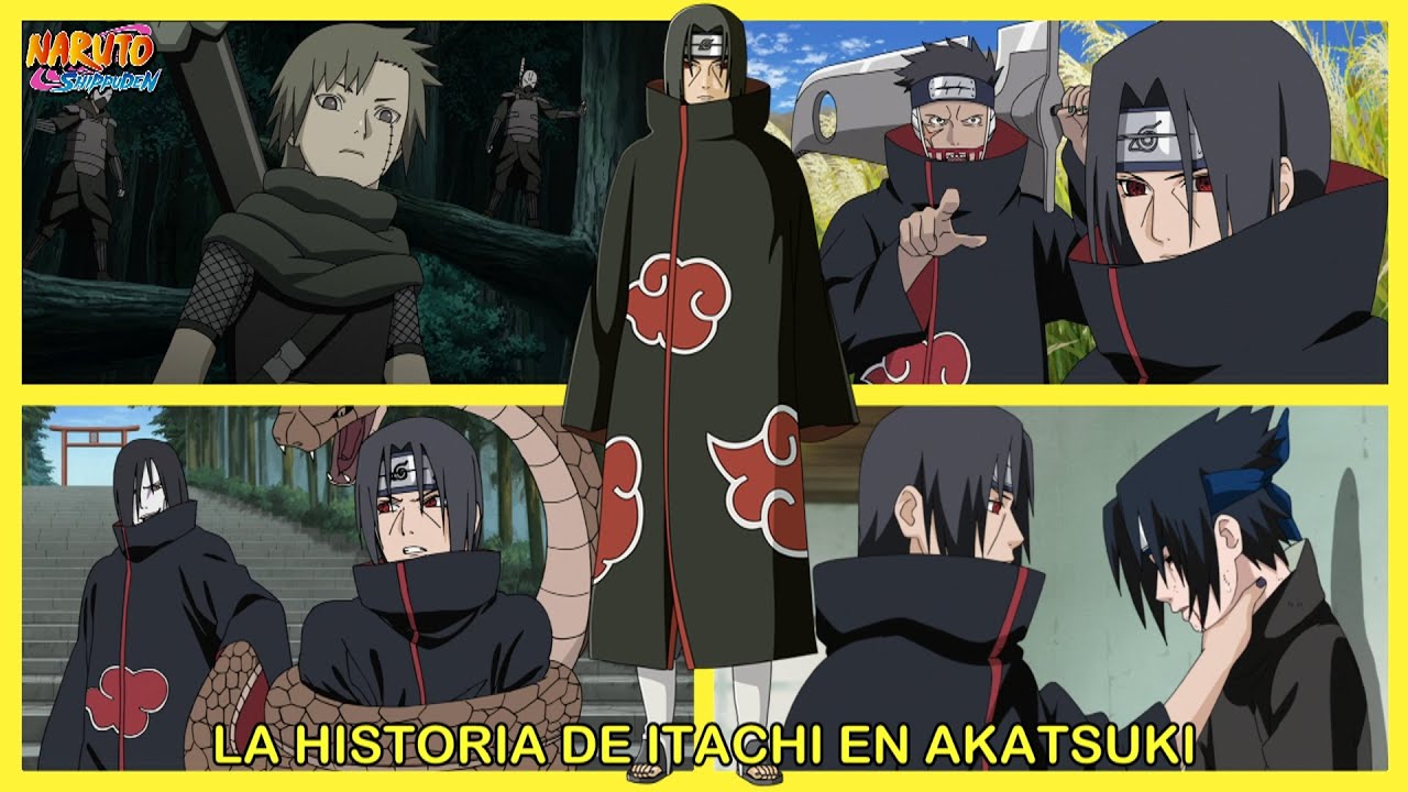 Te Resumo la Historia de Itachi en Akatsuki 🔥|Naruto Shippuden Cap&iacute;tulos 455-458