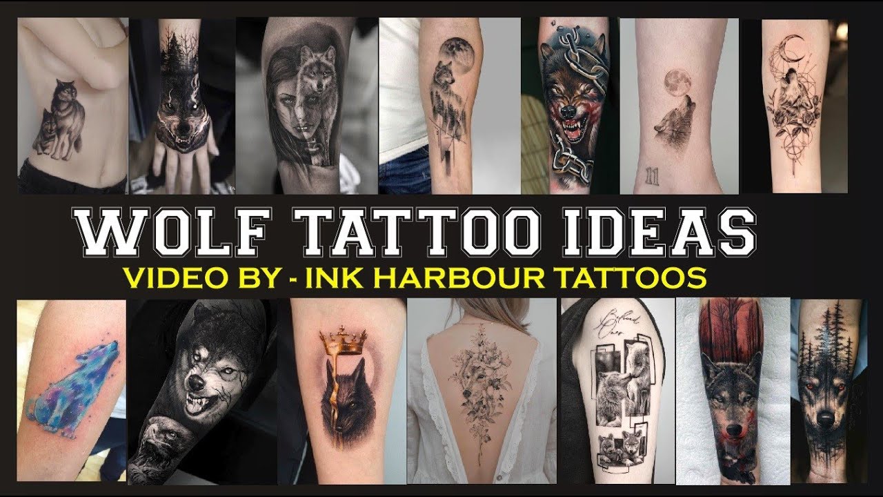 WOLF TATTOO DESIGNS, WOLF TATTOOS IDEAS FOR MEN AND WOMEN, ANGRY WOLF, HAND TATTOOS, LEG TATTOOS.