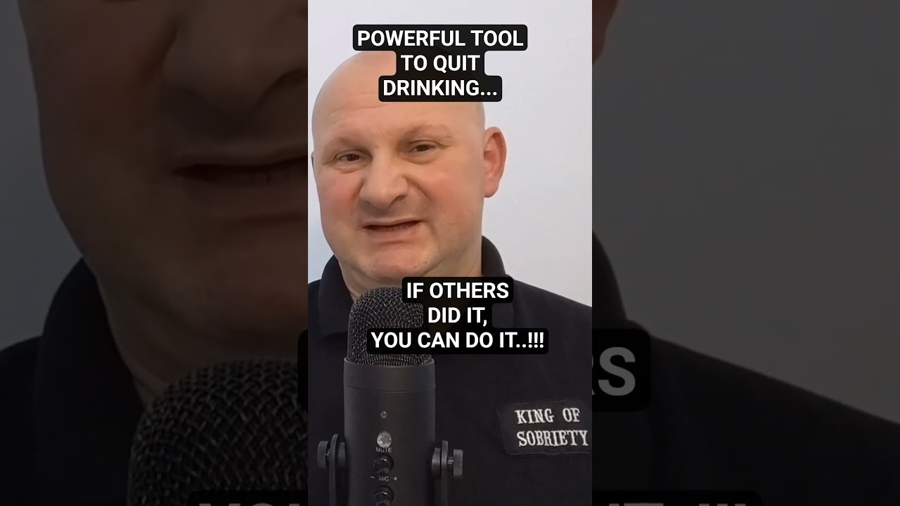 Powerful tool to quit drinking. Alcohol addiction.@Kingofsobriety