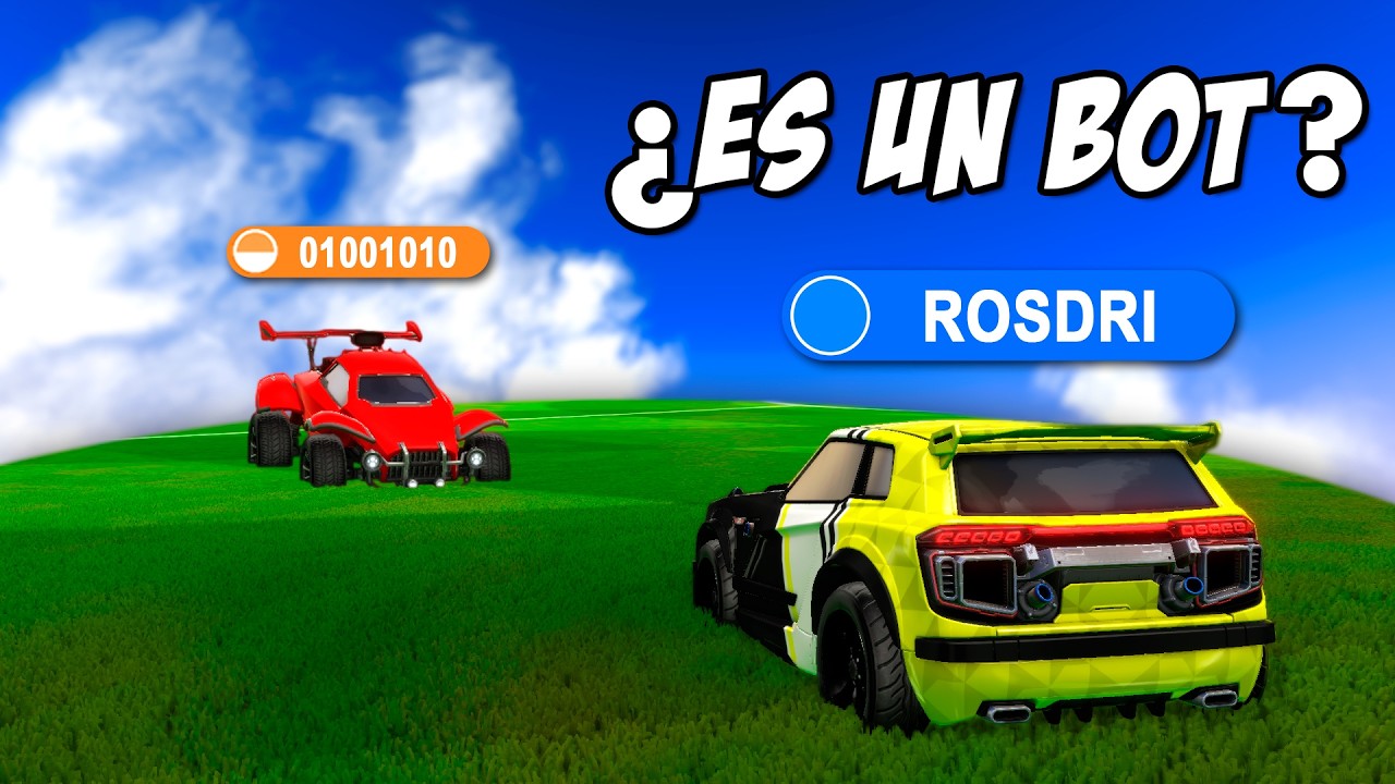 IMPOSIBLE que NO sea un BOT 🤬 1vs1 en Rocket League