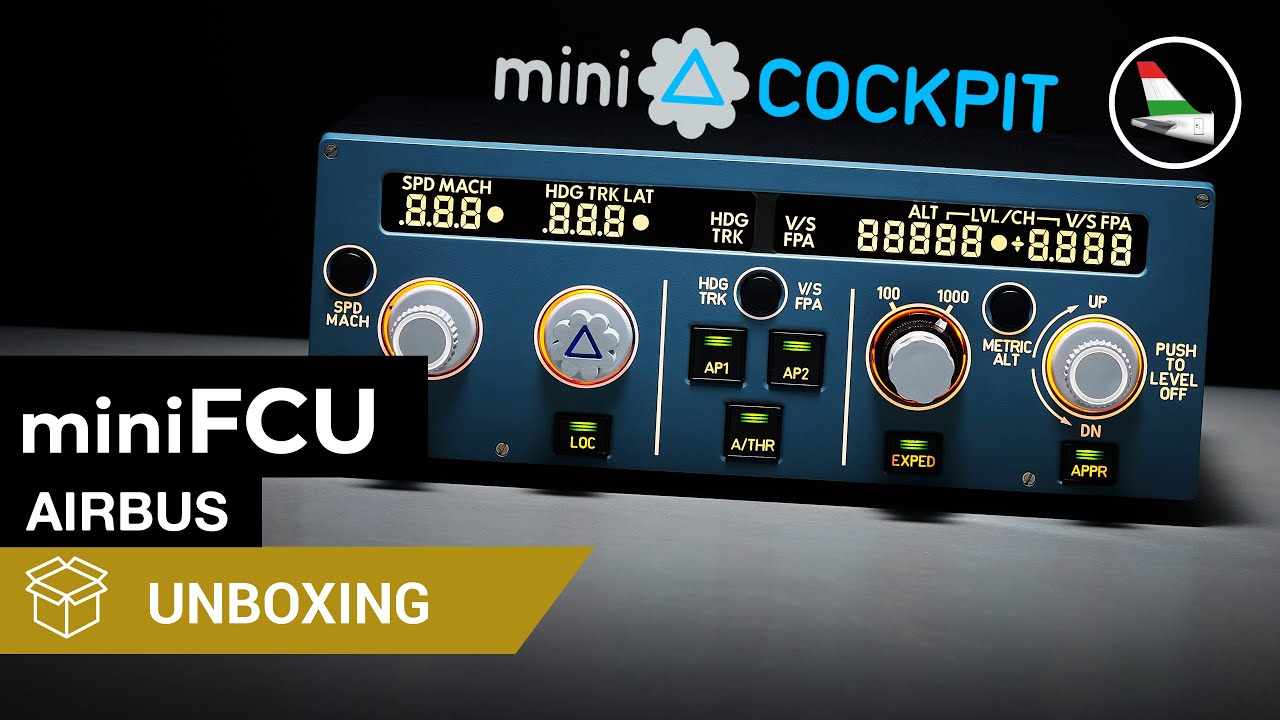 miniFCU Unboxing, miniCockpit MSFS2020