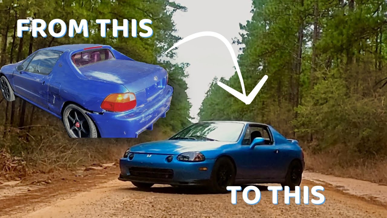 1993 Honda Del Sol Total Transformation
