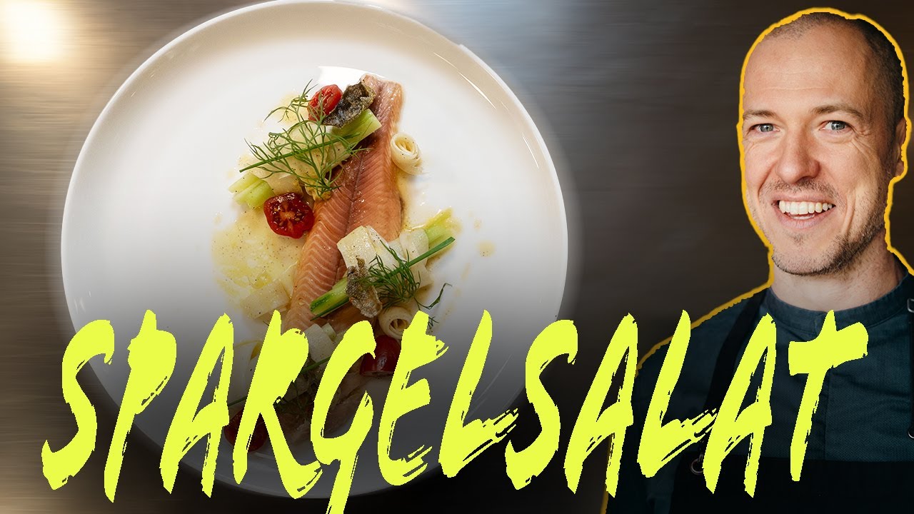 Roh marinierter Spargel – Frühlingssalat in 5 Minuten | Einfaches & gesundes Rezept