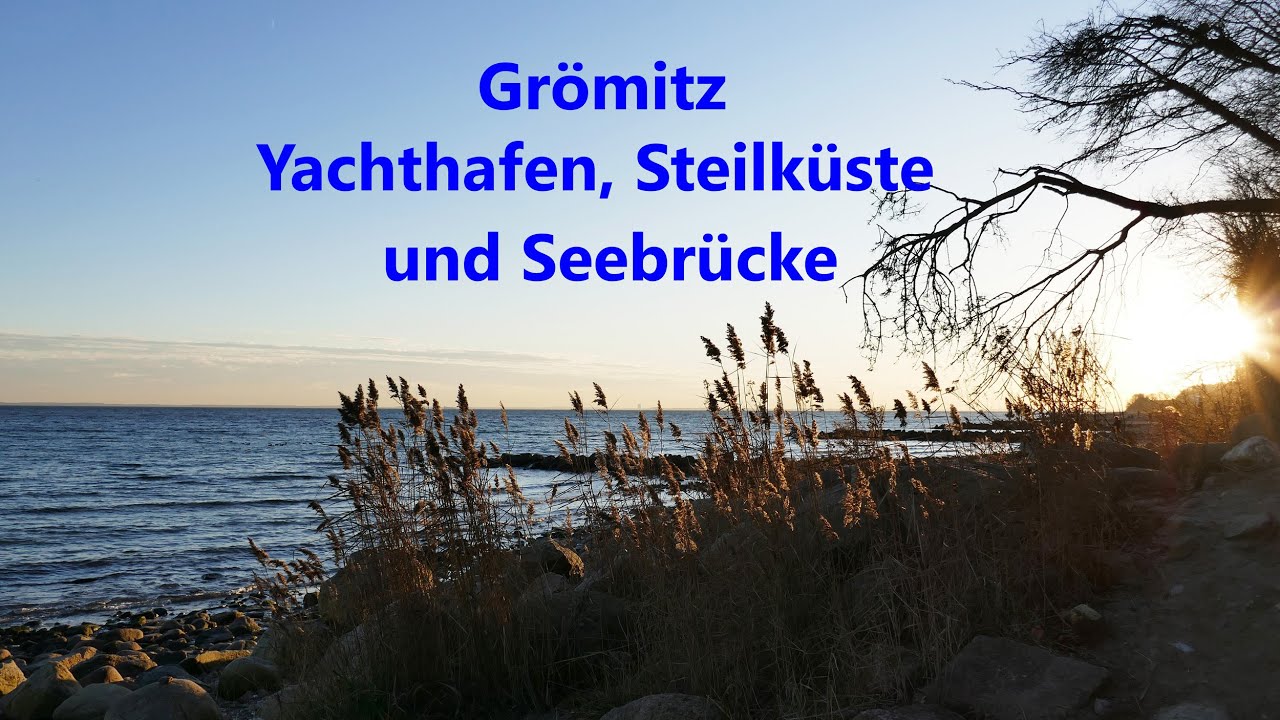 Grömitz: Wanderung Yachthafen, Steilküste und Seebrücke