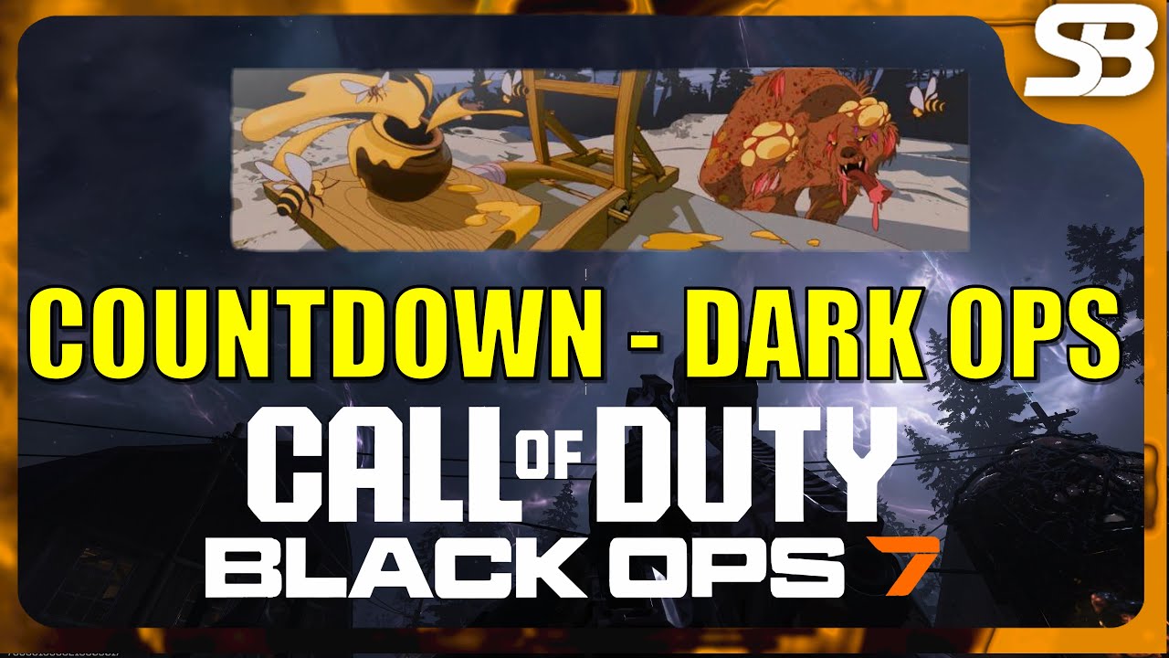 Визитная карточка BO7 Zombies Countdown (Визитная карточка Black Ops 7 Countdown Challenge)