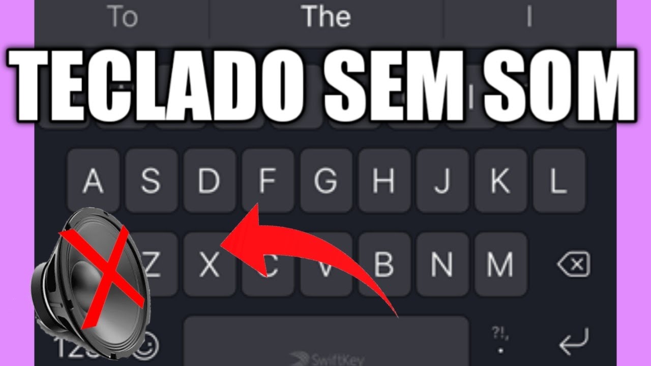 como tirar SOM do TECLADO do CELULAR