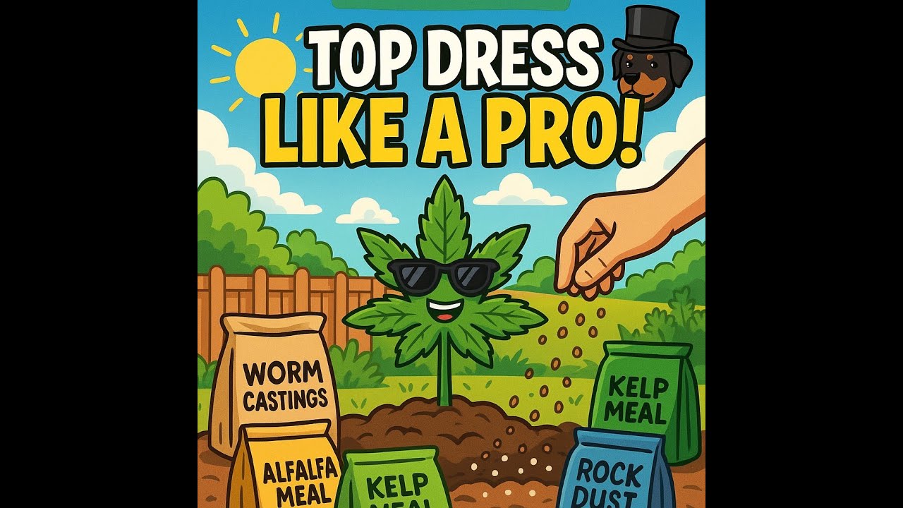 Top Dressing Tips for Thriving Cannabis Plants!