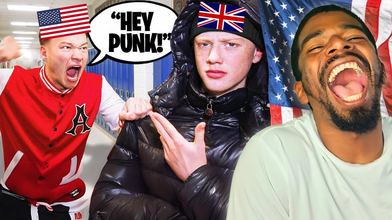 ЕСЛИ БЫ АМЕРИКАНСКИЙ РЕБЁНОК ПОЙДЁТ В БРИТАНСКУЮ ШКОЛУ | American Reacts