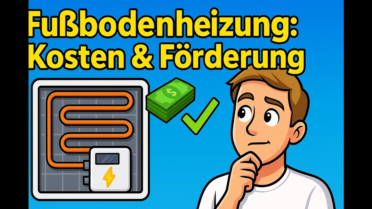 Neue Fußbodenheizung: So teuer wird es wirklich!
