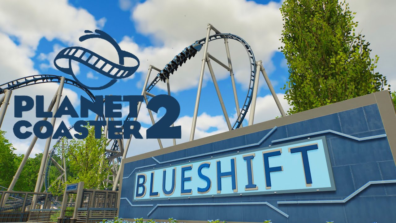 Blueshift - POV - Intamin LSM Launched Coaster - Planet Coaster 2