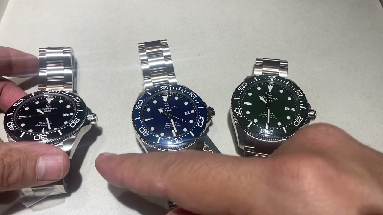 CERTINA DS ACTION DIVER 43 C032.607.11.051.00 C032.607.11.091.00 C032.607.11.041.00