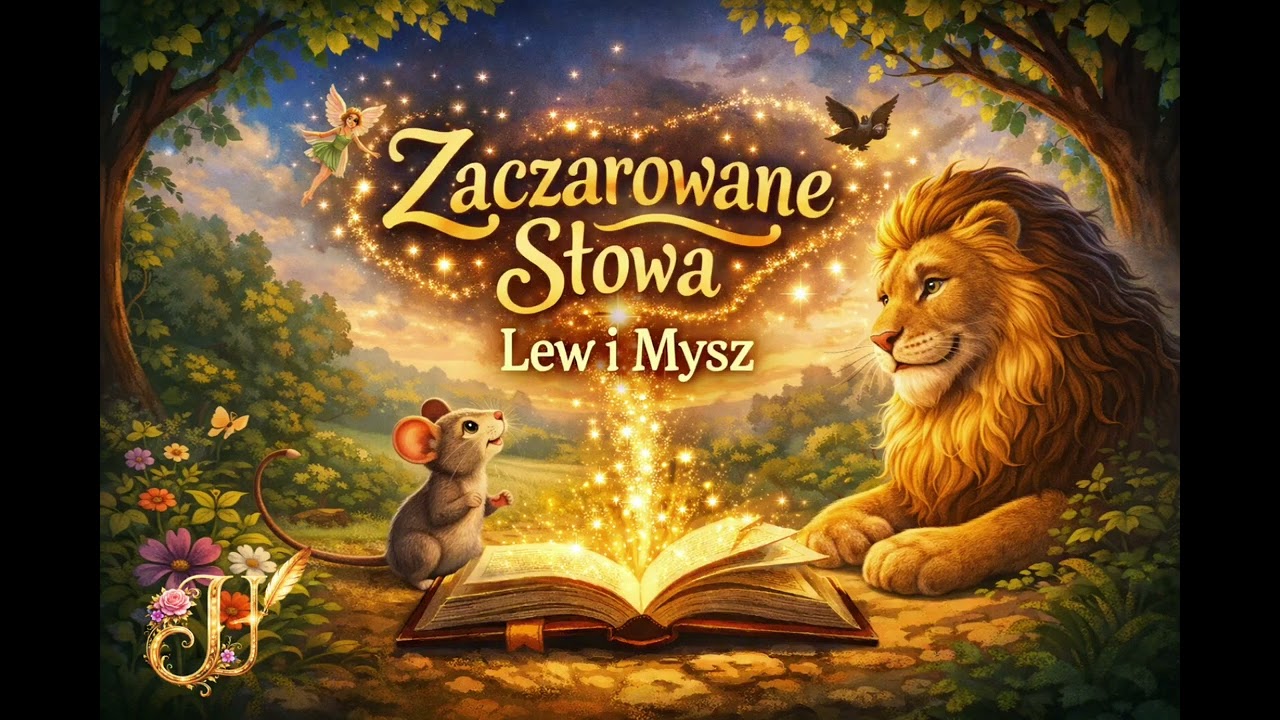 Lew i Mysz I Audiobajka dla dzieci I Słuchowisko, audiobook I Zaczarowane słowa