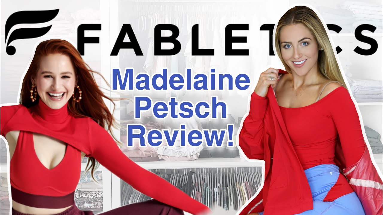 Обзор Madelaine Petsch X Fabletics // Новая спортивная одежда за 1000 долларов!!