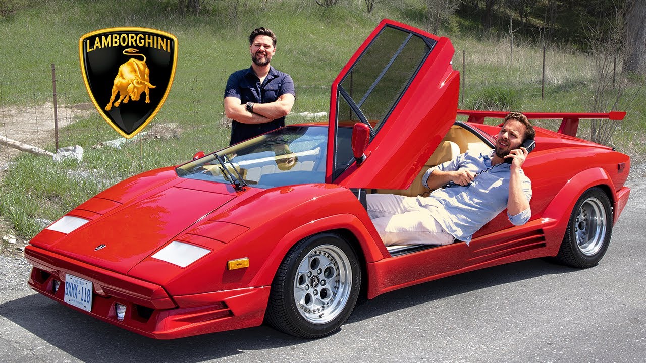 Lamborghini Countach Review // Wolf Of ALL Streets