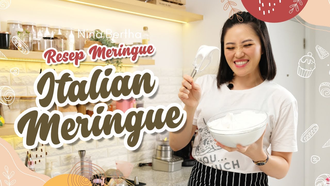 Cara Membuat Italian Meringue - Resep Meringue Anti Gagal