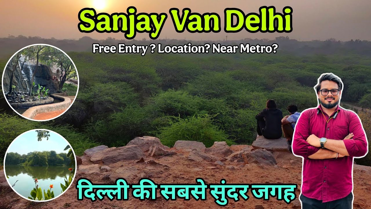 Sanjay Van Delhi/ Sanjay Van Park / Best couple places in Delhi / sanjay van waterfall cafe in delhi
