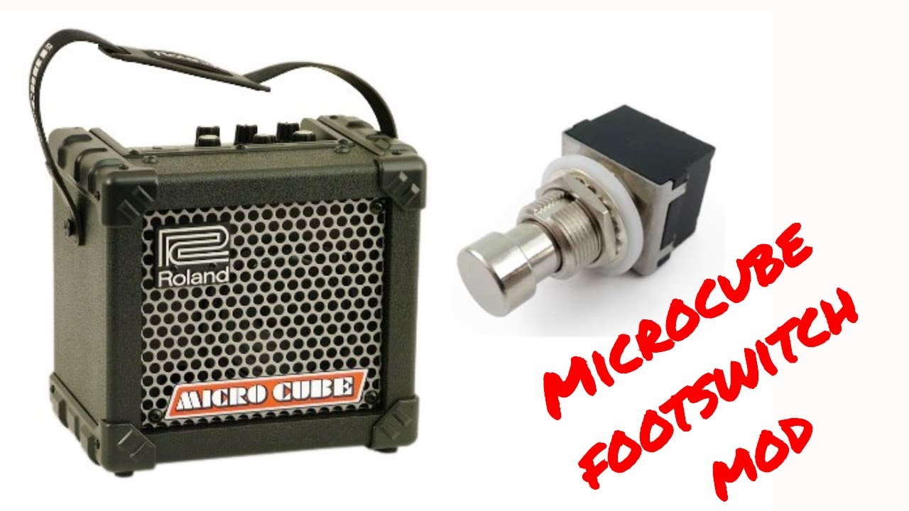 How to add footswitch to Roland Microcube