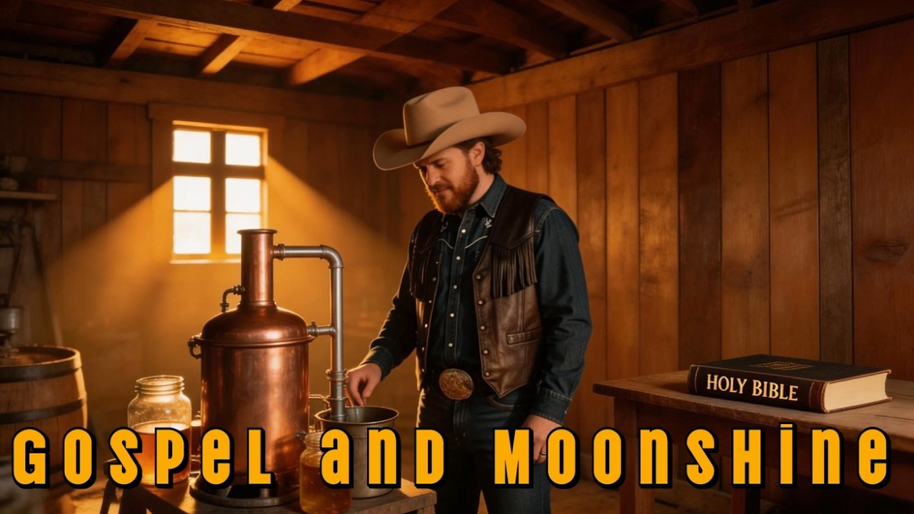 🎶 Gospel and Moonshine | Asher Trace | Backroads Country Tunes 🤠