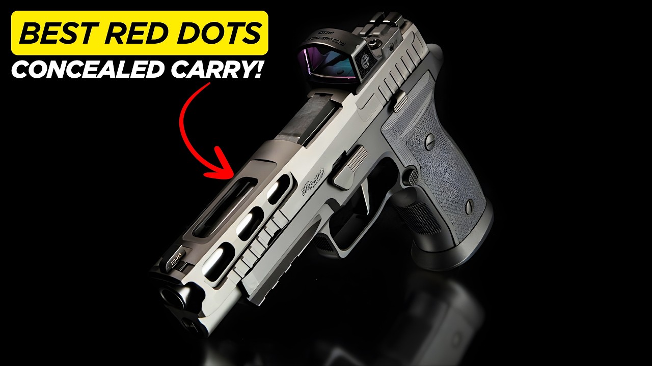 Top 5 Best Red Dots for Concealed Carry in 2025