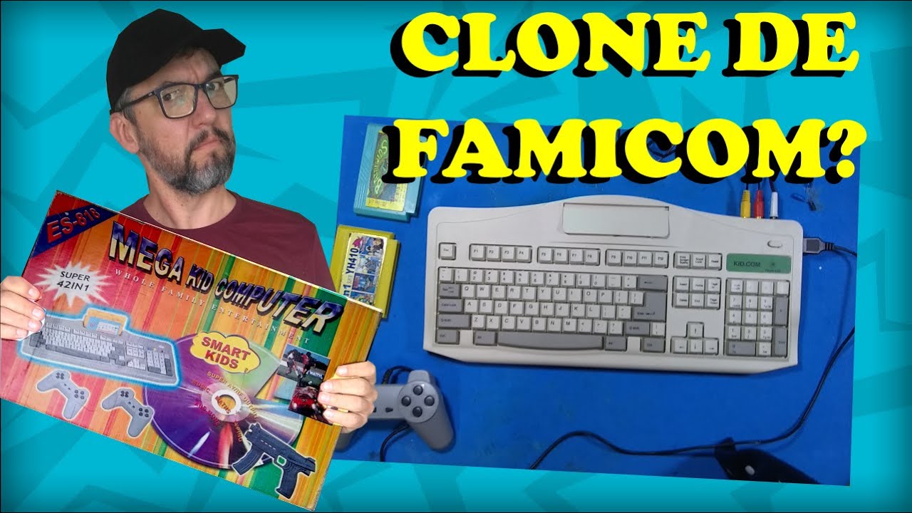 MEGA KID COMPUTER - QUE RAIO DE CONSOLE É ESSE?