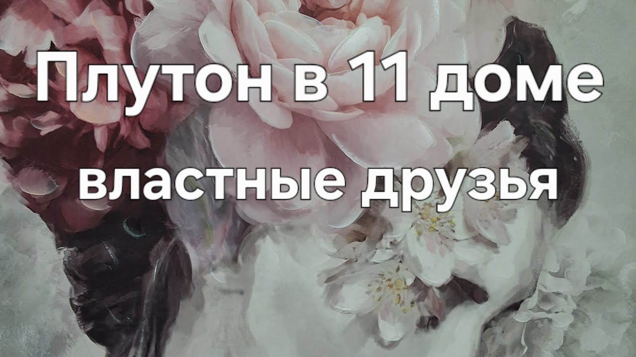 ПЛУТОН в 11 доме. Властные друзья. 🫱🫲
