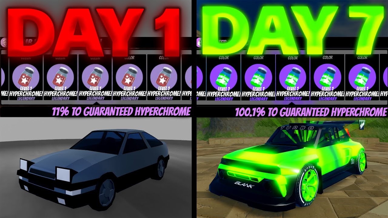 I Spent One Week Grinding on a Different Account... (Roblox Jailbreak)