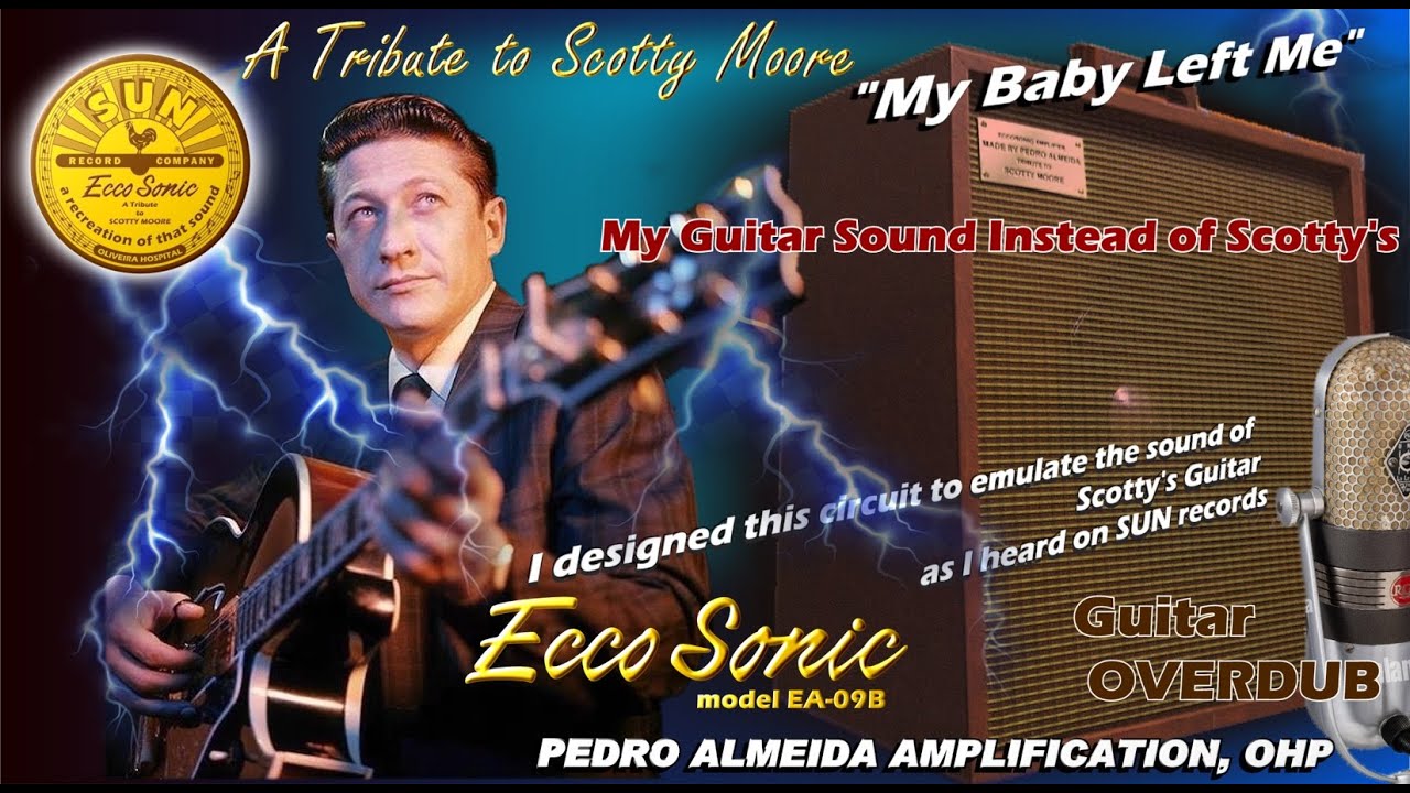 My Baby Left Me - Scotty Moore Guitar Recreation by Pedro Almeida