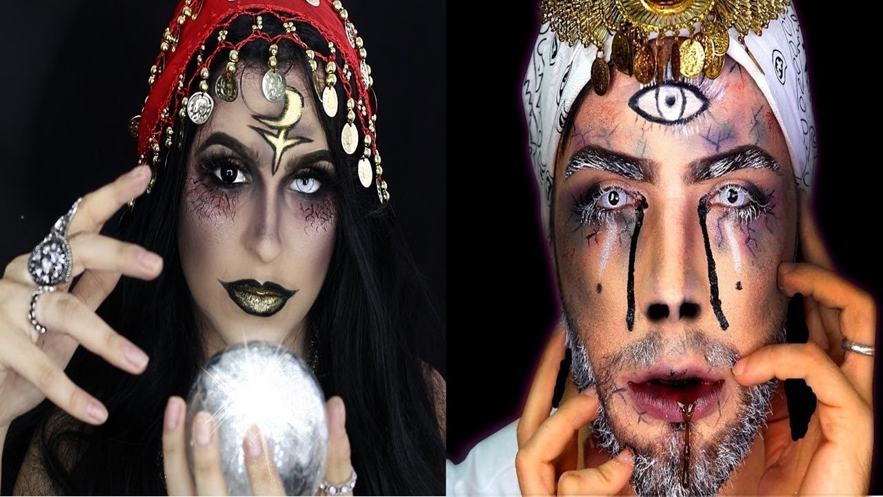 #ESPECIALHALLOWEEN - CIGANA - POR SUELENMAKEUP  / FORTUNE TELLER