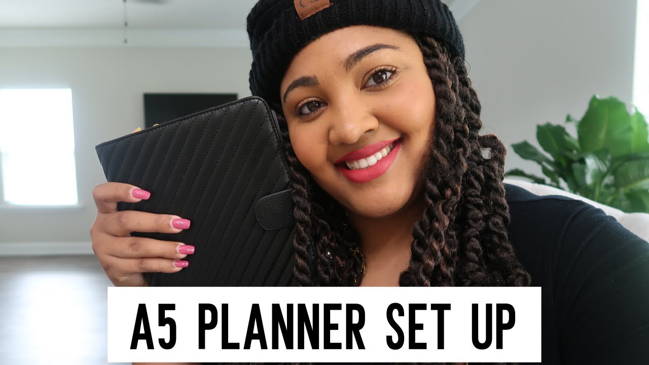 A5 RINGS 2020 PLANNER FLIP-THROUGH! NOTIQ SET UP